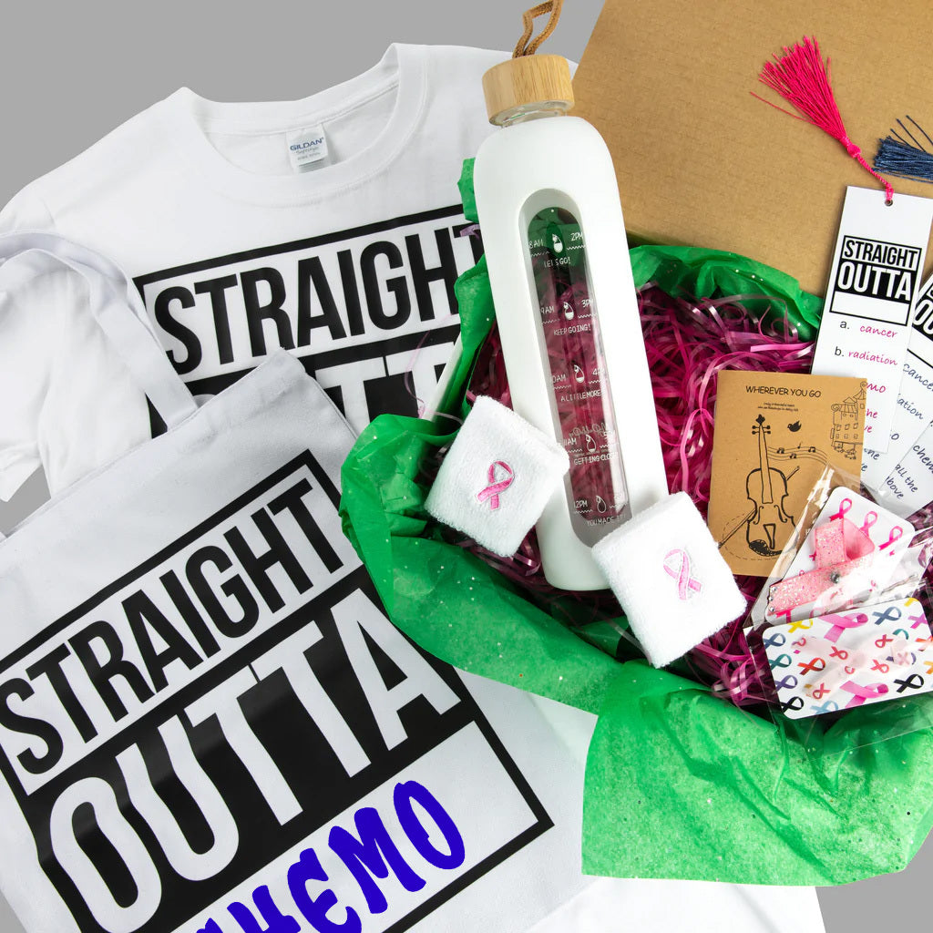 Straight Outta Chemo Gift Box-water bottle