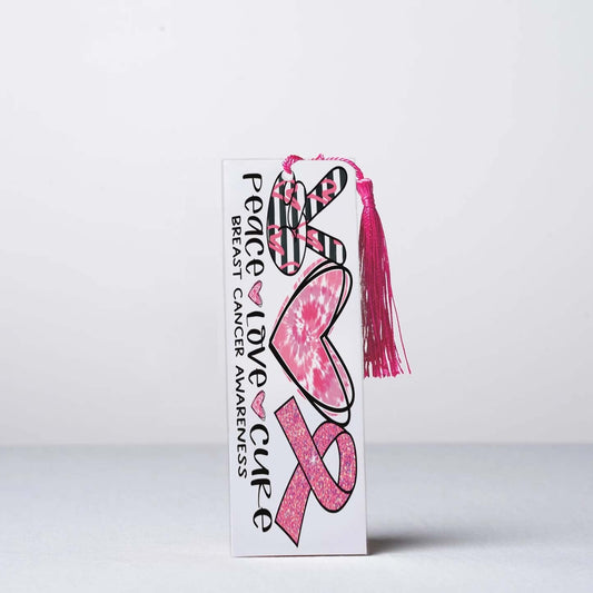 Peace, Cure, Love-bookmark